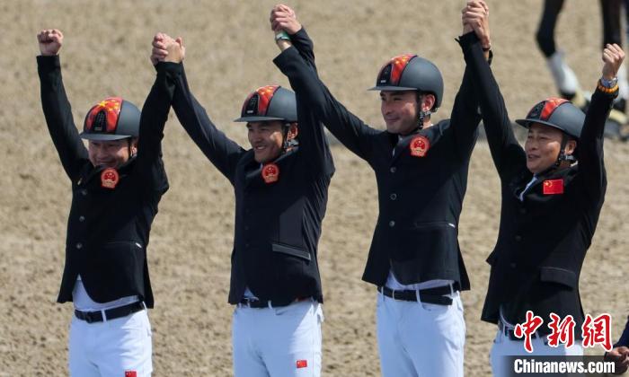 中国马术亚运首金诞生 桐庐无中生有创历史