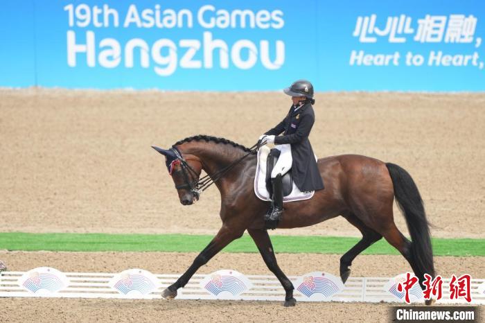 中国马术亚运首金诞生 桐庐无中生有创历史