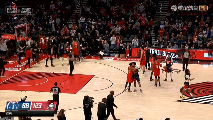 奇才惨败开拓者35分 背靠背迎战湖人冲击季后赛