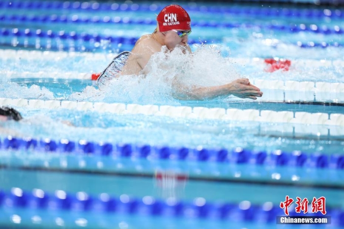覃海洋巴黎奥运男子100米蛙泳赛获第七名